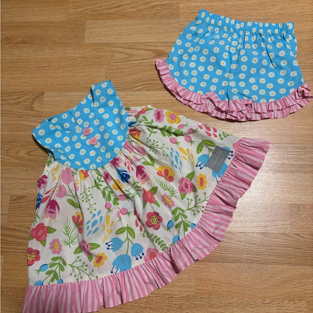 “Eleanor Rose” 2pc set size 3-4